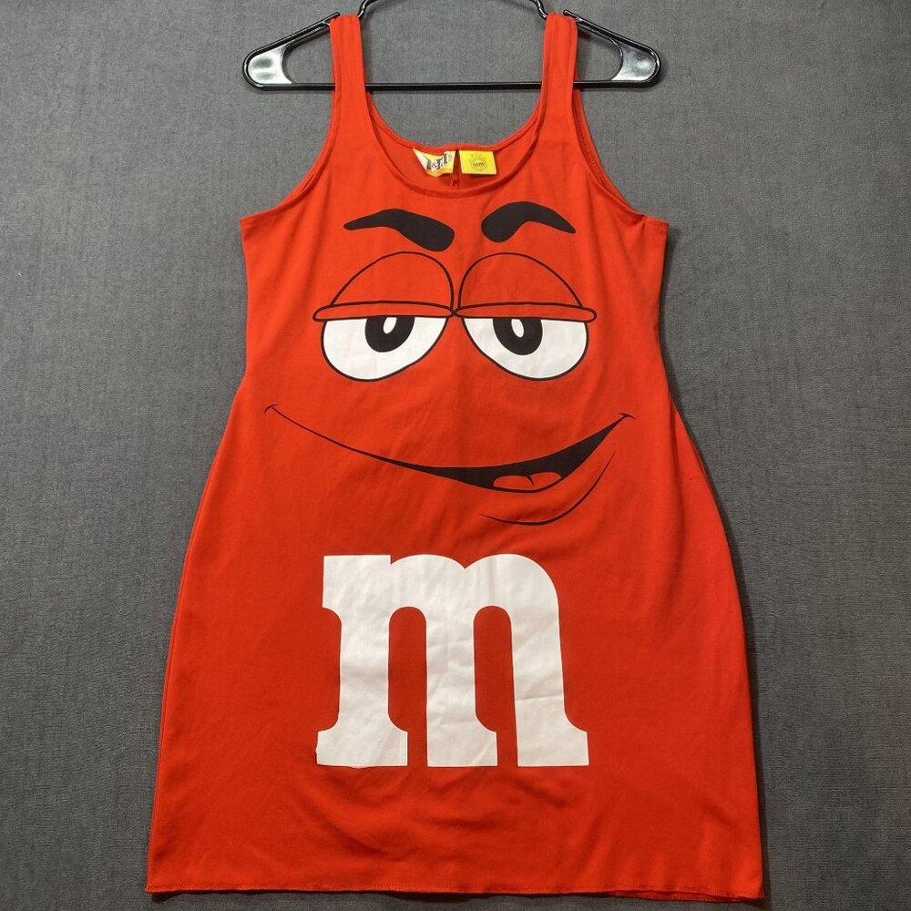 M&Ms Red Character Sleeveless Dress Size Womens size Small